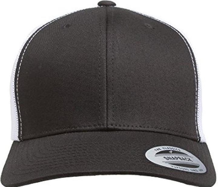 Actual product image Yupoong Classics Trucker Cap Retro Style Multicam Pattern (One size)