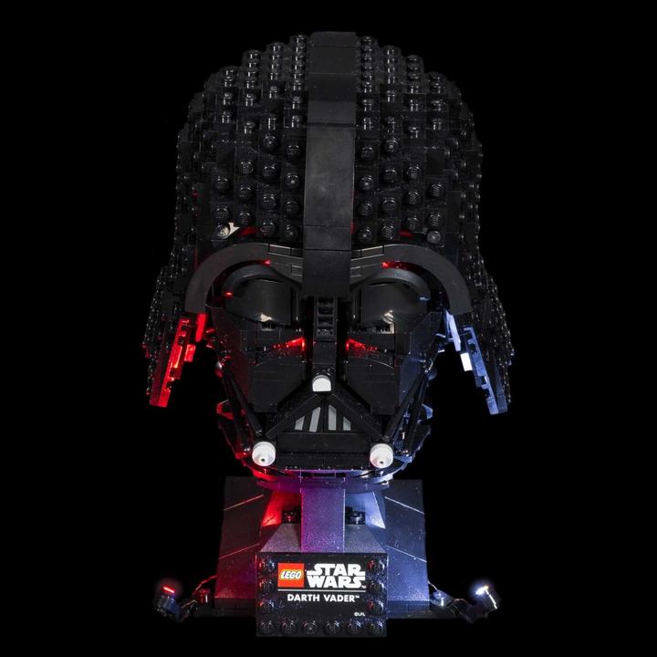 Actual product image Light my bricks LED light set for LEGO Star Wars Darth Vader helmet