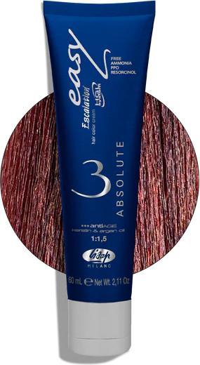 Image du produit Lisap Easy Absolute 3 55/55 brun clair intense rouge intense 60 ml (55)