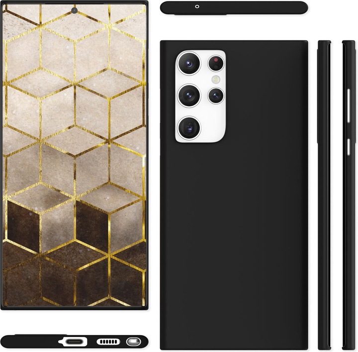 Actual product image Nalia Extremely Thin 0.3mm Matte Hardcase (Samsung Galaxy S22 Ultra)