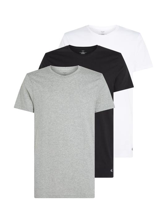 Image du produit Calvin Klein S/S Crew Neck 3pk (S)