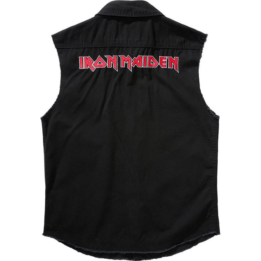 Thumbnail - Brandit, Herren, Hemd, Iron Maiden Vintage NOTB, Schwarz, (L)