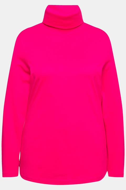 Actual product image Ulla Popken Basic Long Sleeve Slim Fit Turtleneck (54, 56)