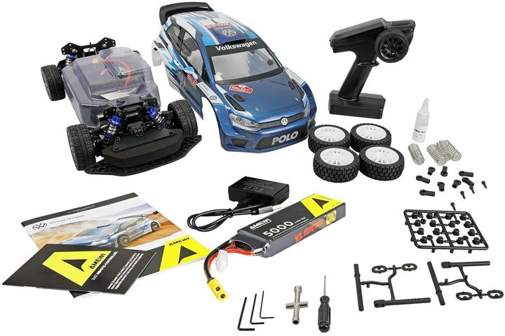 Produktbild Amewi Hyper Go VW Polo R WRC Rallye brushless 4WD 1:10 RTR (RTR Ready-to-Run)