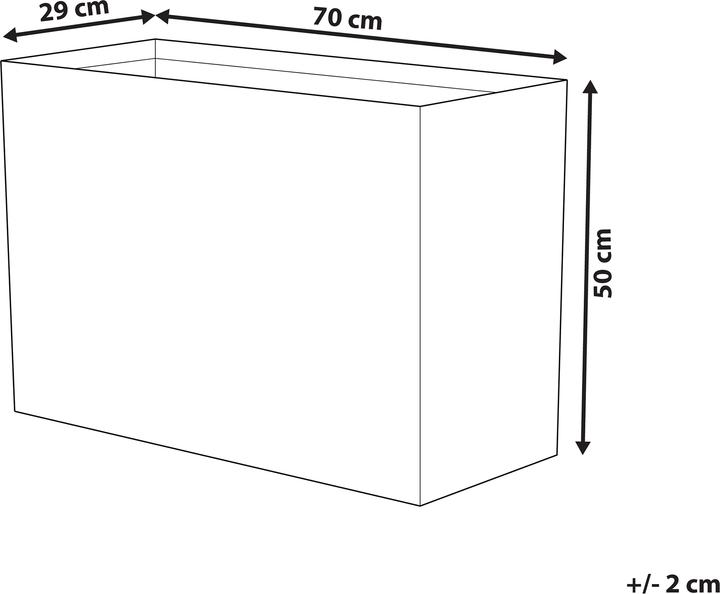 Produktbild Beliani Camia (70 x 29 x 50 cm)