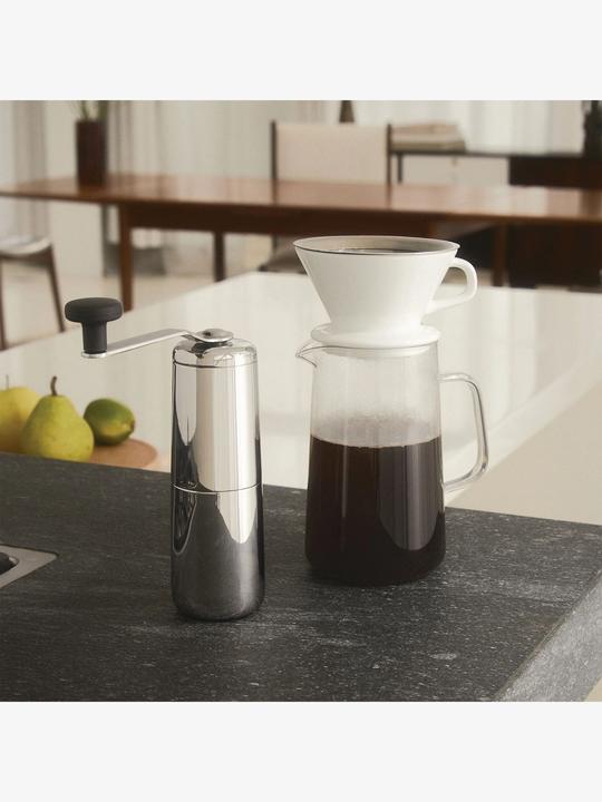 Produktbild Alessi Filterkrug Set SLOW COFFEE silberfarben