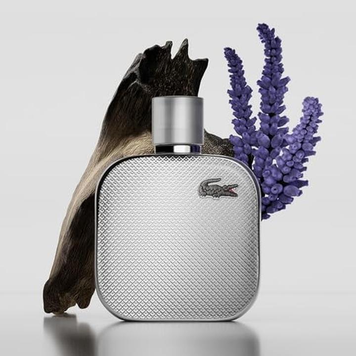 Produktbild Lacoste L.12.12 Silver Grey Eau De Parfum Spray 100ml (Eau de Parfum, 100 ml)