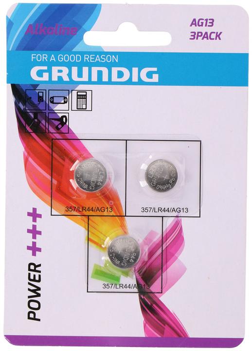 Grundig Knopfzelle LR44 (3 pcs., LR44)