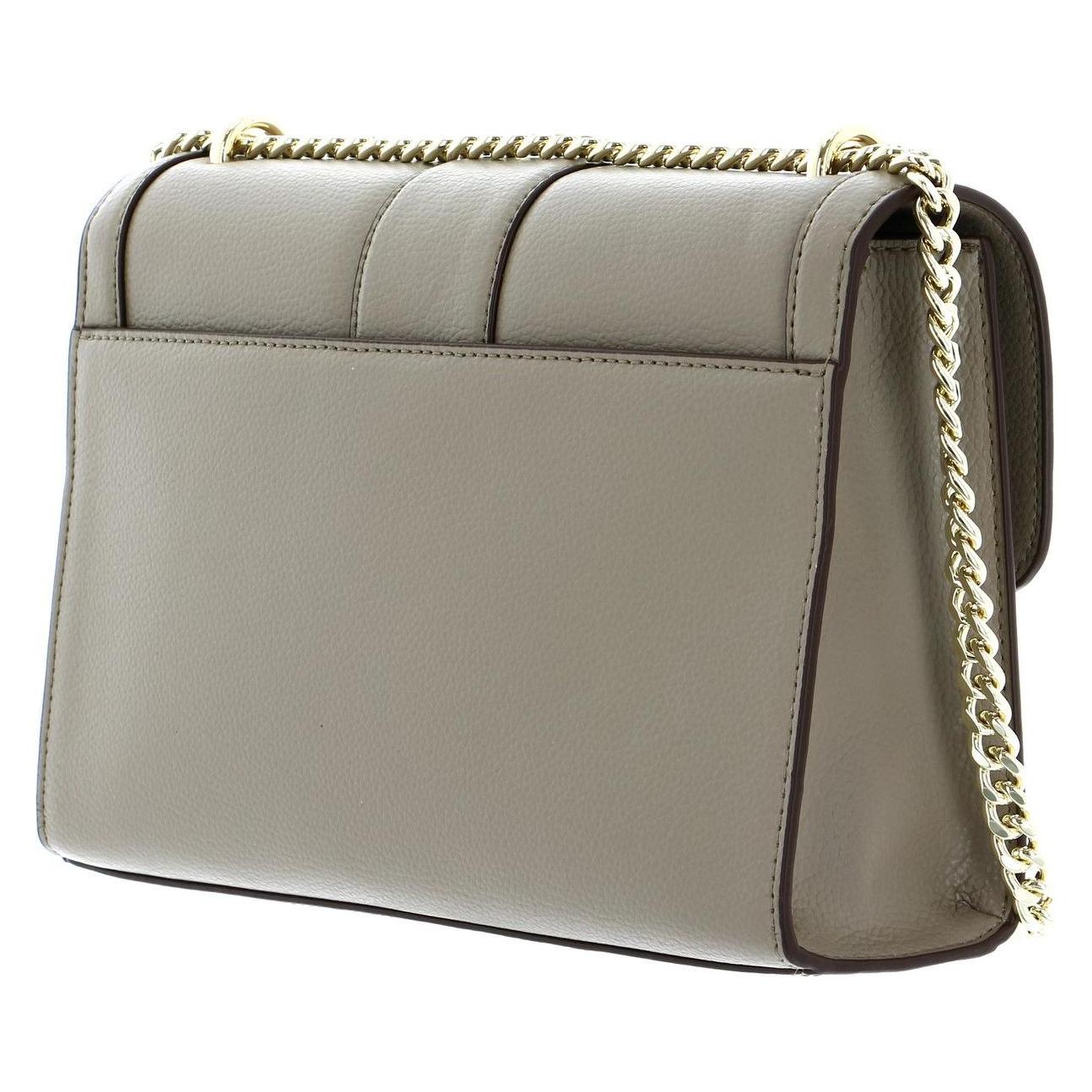 Dkny, Damen, Handtasche, Ella Shoulder Bag With Flap, Braun