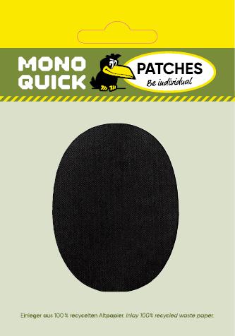 Immagine prodotto Mono Quick Toppa in tessuto ovale (2 x)
