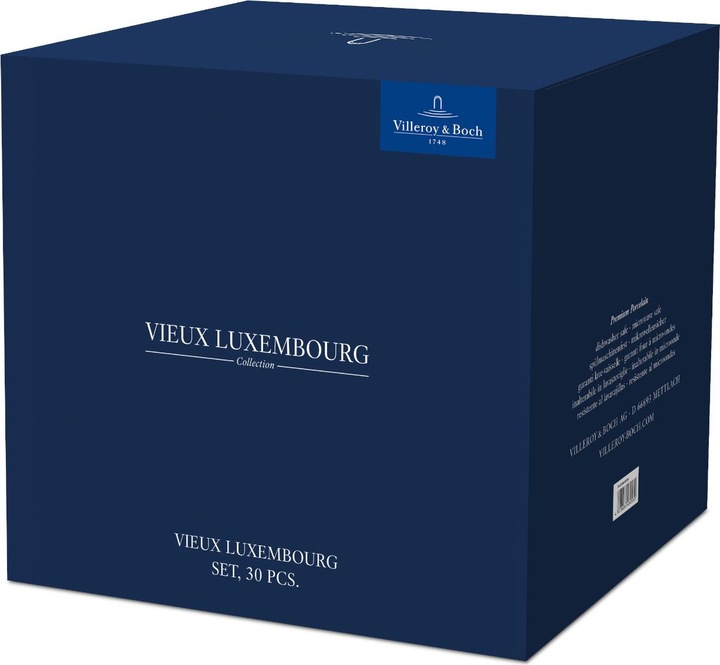 Actual product image Villeroy & Boch VB-Dinner für 6 Personen 30el. Alter Luxemburg (30 Piece)