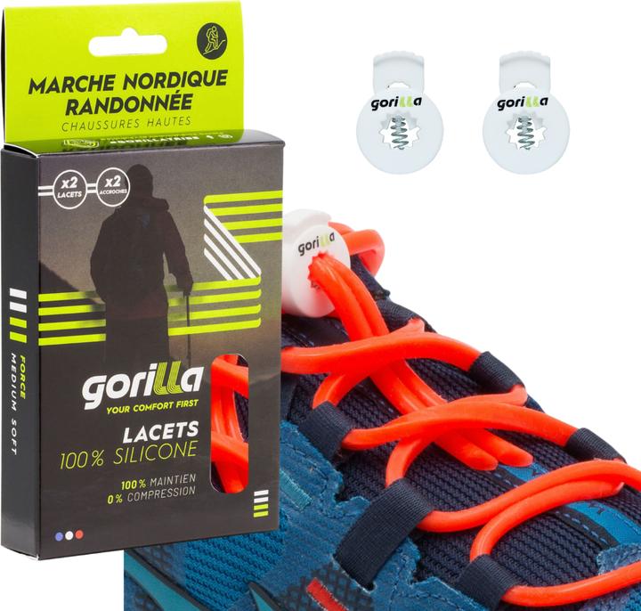Immagine prodotto Gorilla Lacci elastici in silicone per escursioni (138 cm)