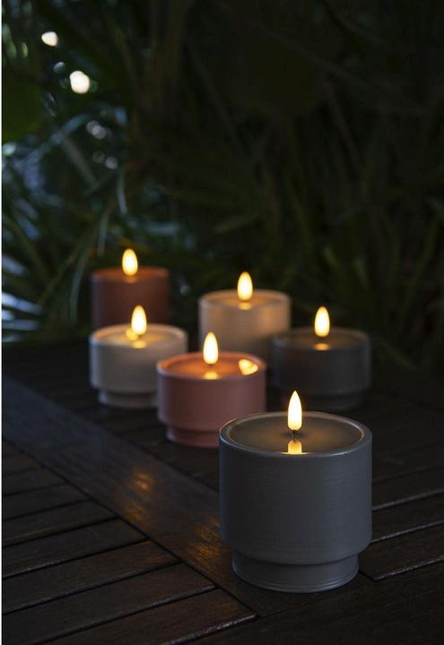 Produktbild STT Ambiente Candle Set grey (2 x)