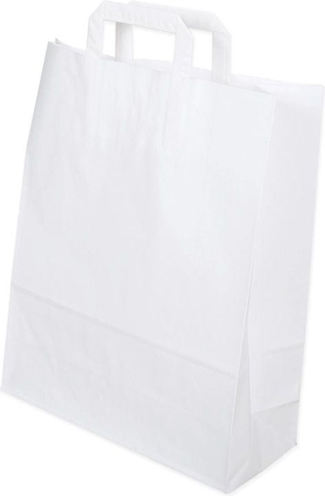 Actual product image Elco White paper bag 32x41x13cm (Gift bag, 50 x)