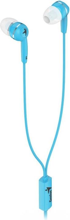 Produktbild Genius Kopfhörer HS-M320 blau / mit Mikrofon / 4Pin 3,5mm Klinke (Kabelgebunden)