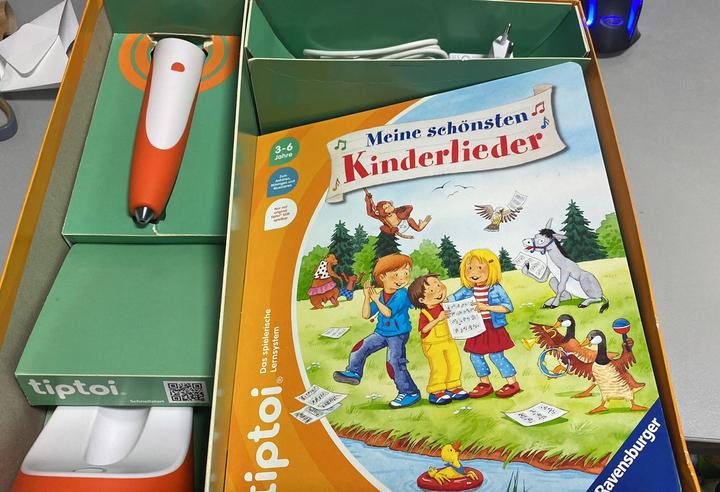 Produktbild Ravensburger Tiptoi Starter-Set + Buch Meine schönsten Kinderlieder (Deutsch)