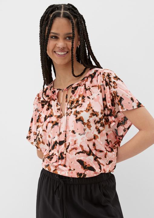 Immagine prodotto s.Oliver Bluse Viskosebluse mit Raffung (44)