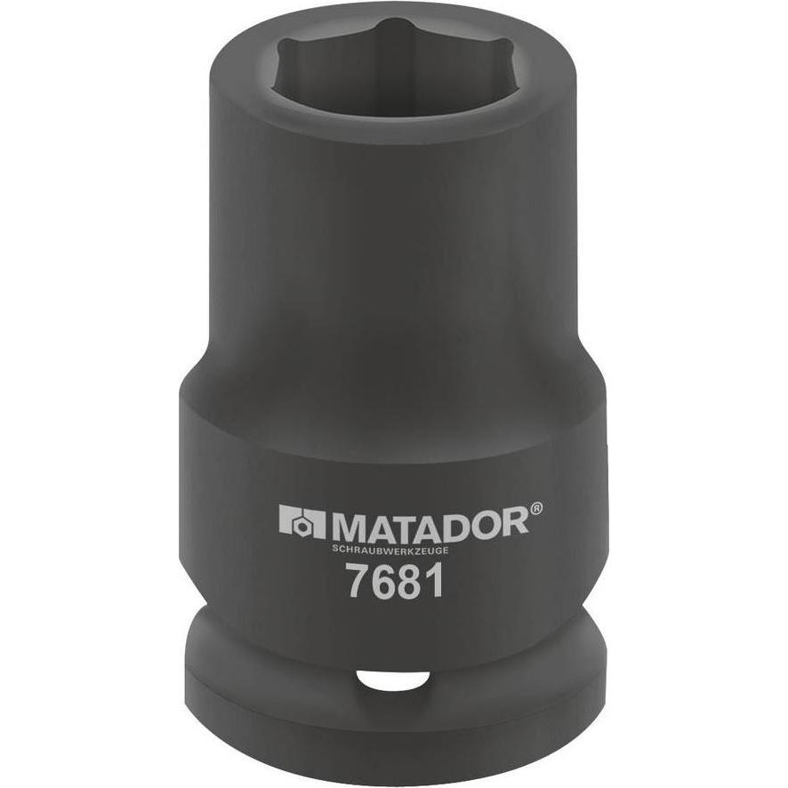 Matador, Chiave a bussola + esagonale, 76810330 Aussen-Sechskant Schlagschrauber-Steckschlüsseleinsatz 33 mm (33 mm)