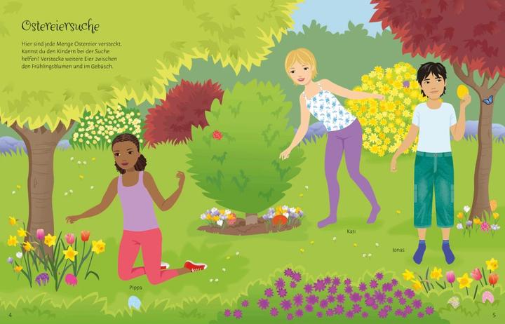 Actual product image Mein Anziehpuppen-Stickerbuch: Ostern