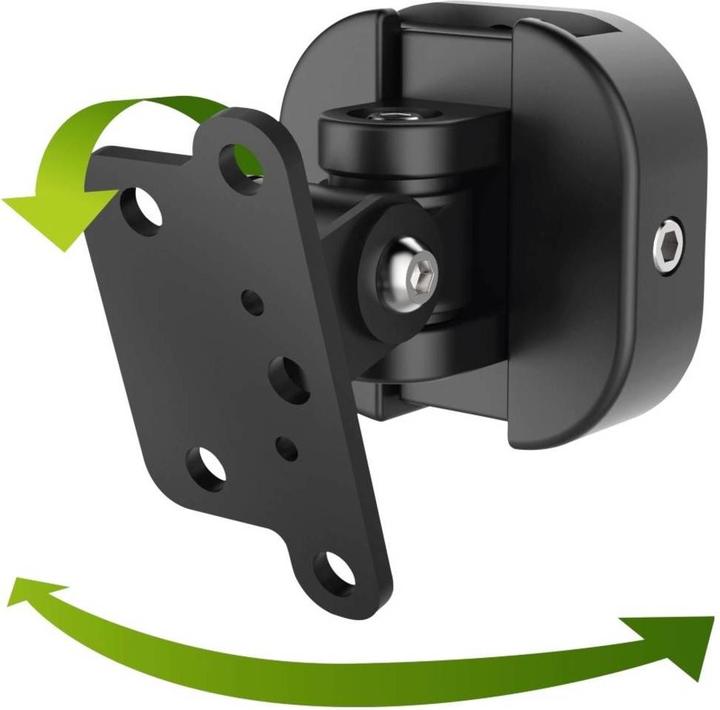 Actual product image Hama Speaker wall mount (1 pcs., Wall installation, Pivoting, Tiltable)