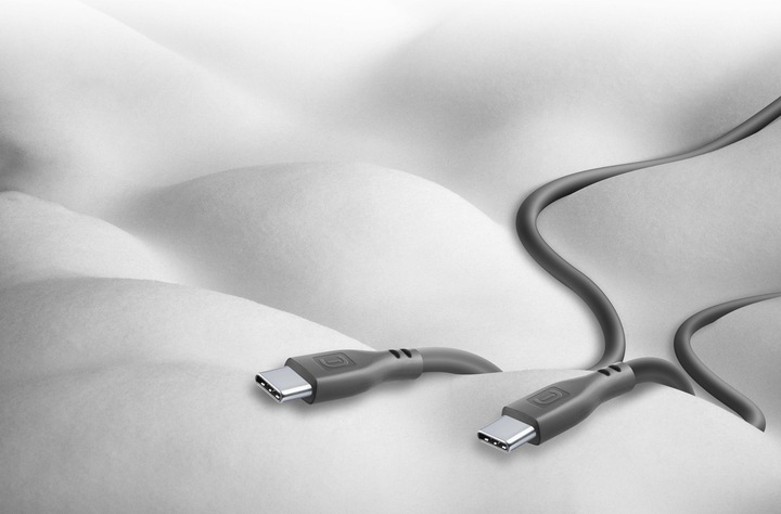 Produktbild Cellularline Soft cable 120 cm - USB-C to USB-C (1.20 m, USB 3.2 Gen 1)