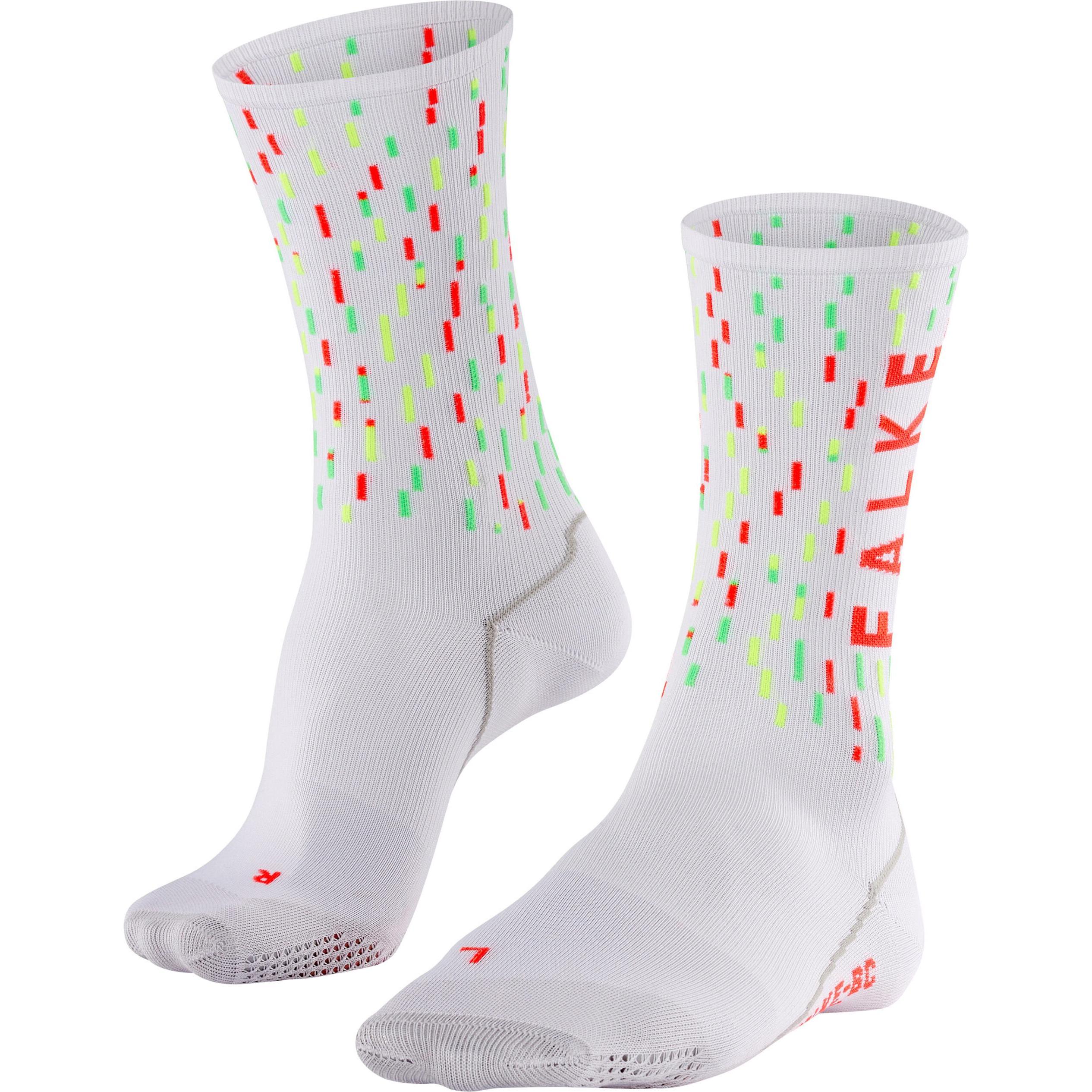 Falke, Damen, Sportsocken, BC Impulse Peloton (46 - 48), Weiss