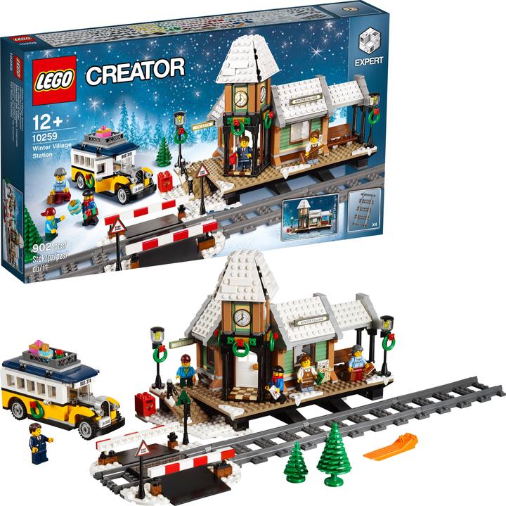 Produktbild LEGO Winterlicher Bahnhof (10259, LEGO Creator Expert)