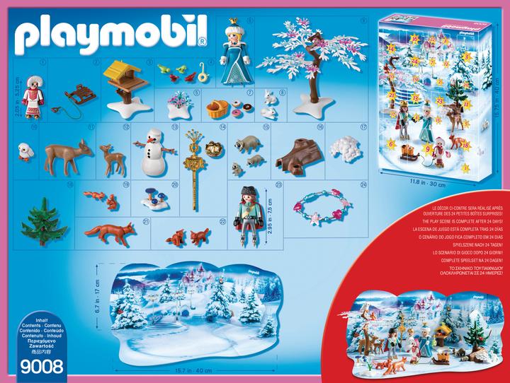 Produktbild Playmobil Adventskalender «Eislaufprinzessin im Schlosspark» (Playmobil Special Plus)