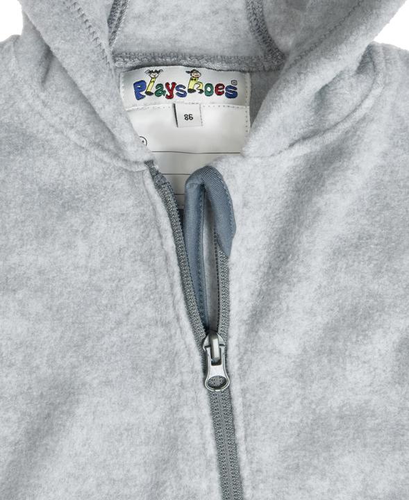 Produktbild Playshoes Strampler Fleece-Overall meliert Gr. 86 (86)