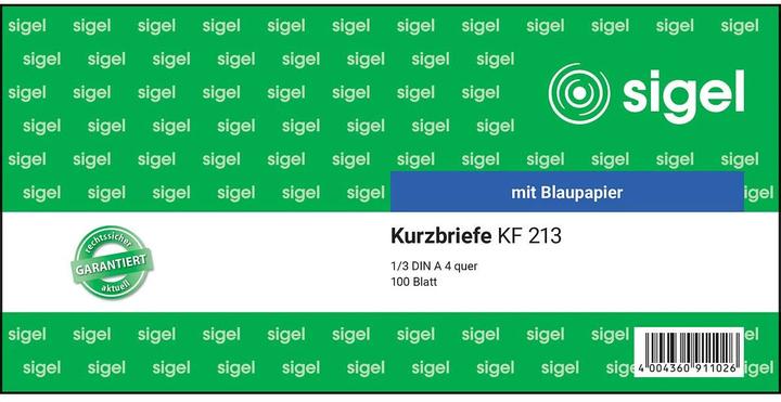 Sigel Moderationskarten A4 Quer, Grün