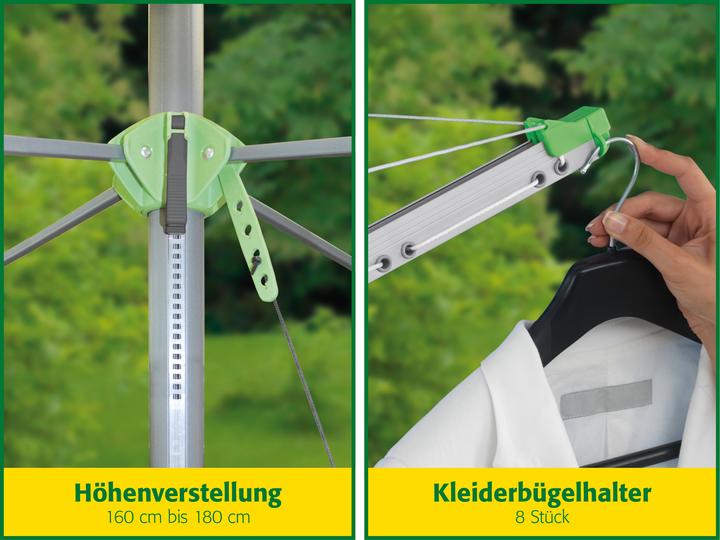 Actual product image Juwel Laundry dryer Novaplus 600 Lift Laundry mute + automatic tensioner, floor socket