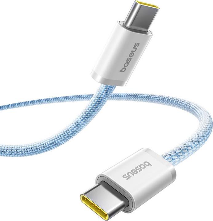 Produktbild Baseus USB-C to USB-C Cable Dynamic 4 Series, 100W, 5A, 1m, Blue (1 m, 100 W)