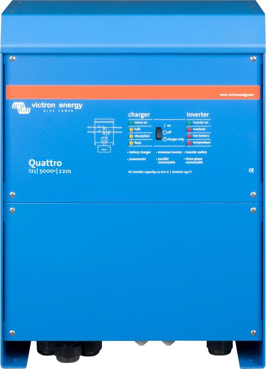 Immagine prodotto Victron Energy Quattro 12/5000/220-100/100
