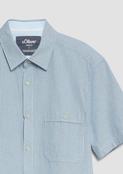 Immagine prodotto s.Oliver Regular Fit: Fein strukturiertes Kurzarmhemd (M)