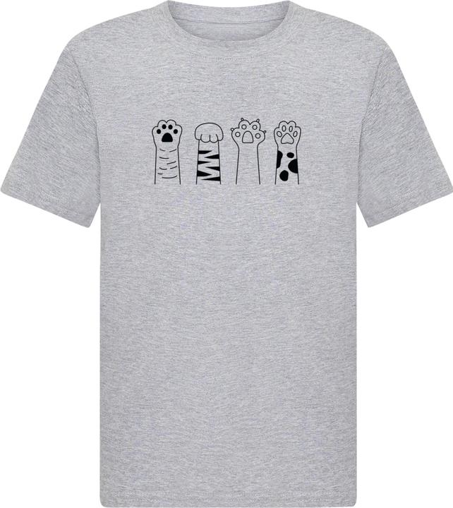 Produktbild Merchcode Kids Cat Paws - Basic Tee - 185271 (146, 152)