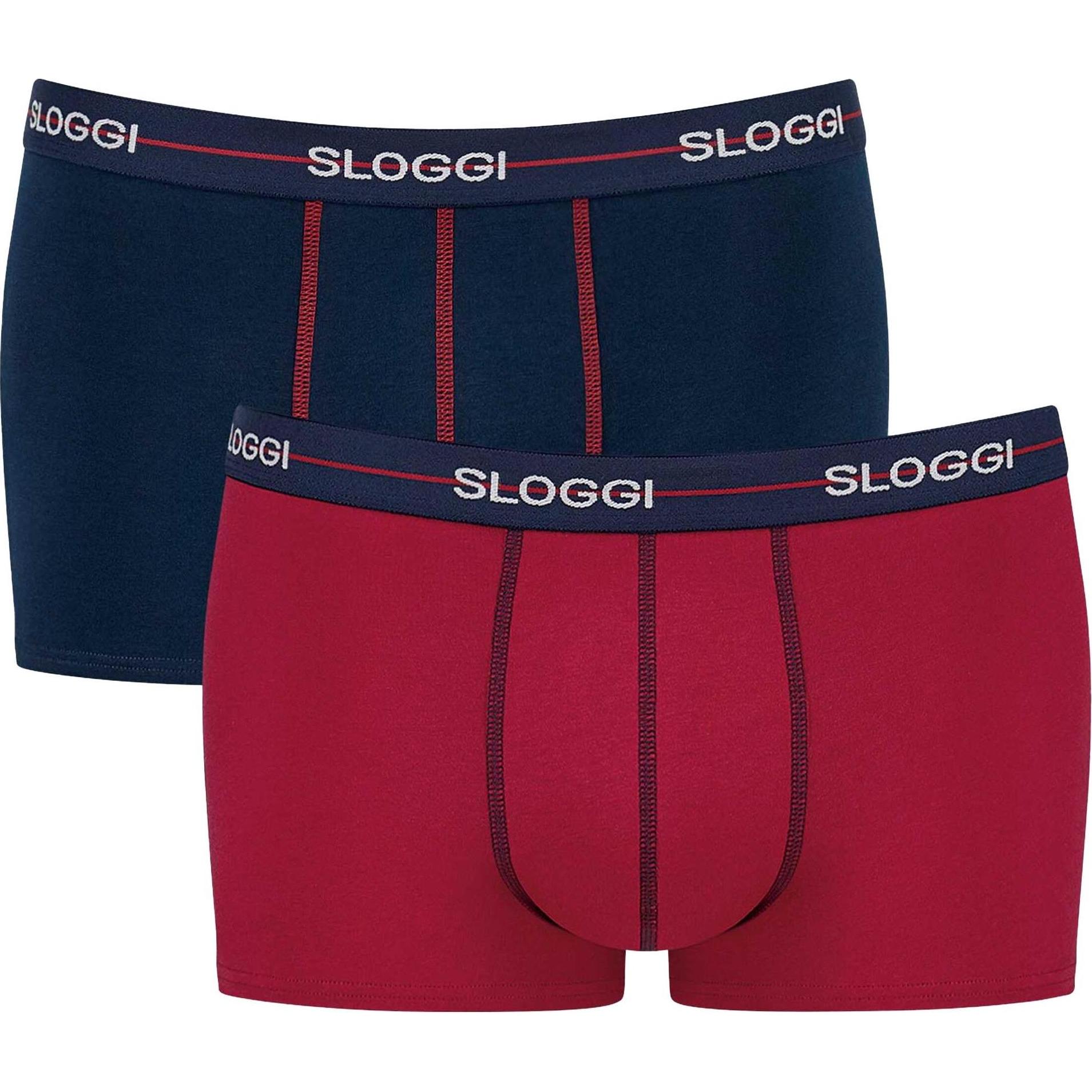 Thumbnail - Sloggi, Herren, Unterhosen, 2erPack men Start Hipster, Mehrfarbig, (S, 2er Pack)