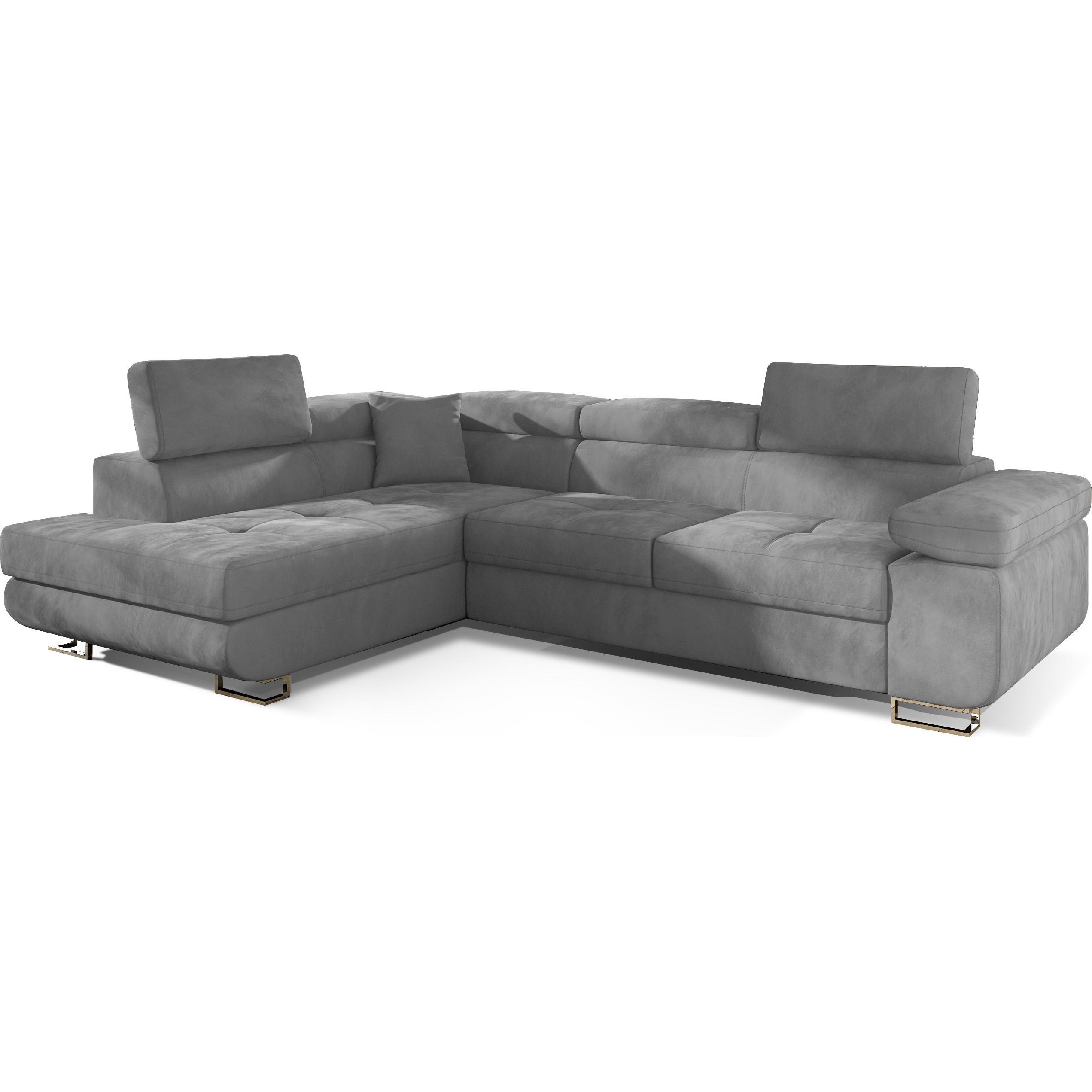 ELTAP, Sofa, Anton (Ecksofa, 4-Sitzer, Bettsofa)
