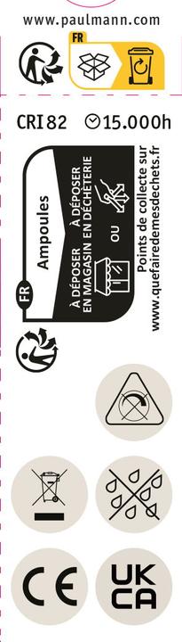 Image du produit Paulmann Socle à broches (G4, 3 W, 300 lm, 1 x, F)