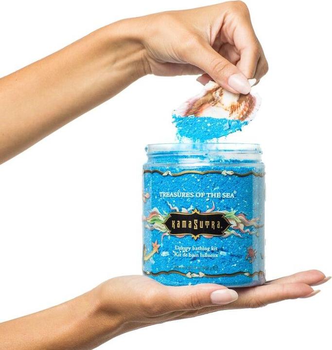 Actual product image Kamasutra Luxury Bath Salt (700 ml, Bath truffles)