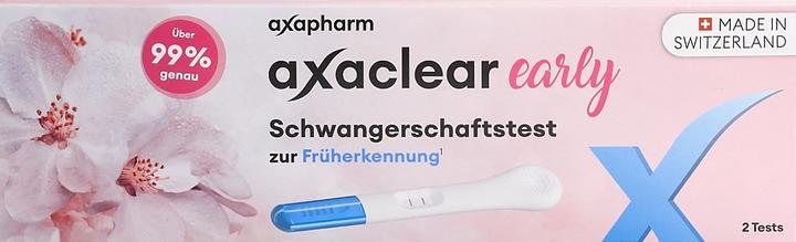 Produktbild Axapharm axaclear early Schwangerschaftstest 2 Stk (2 x)