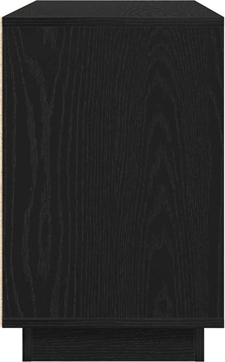 Image du produit VidaXL Sideboard Schwarz Eiche 102x35x55 cm Ingenieurholz (102 x 35 x 55 cm)