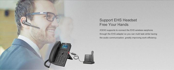 Produktbild Fanvil IP Telefon X303G schwarz