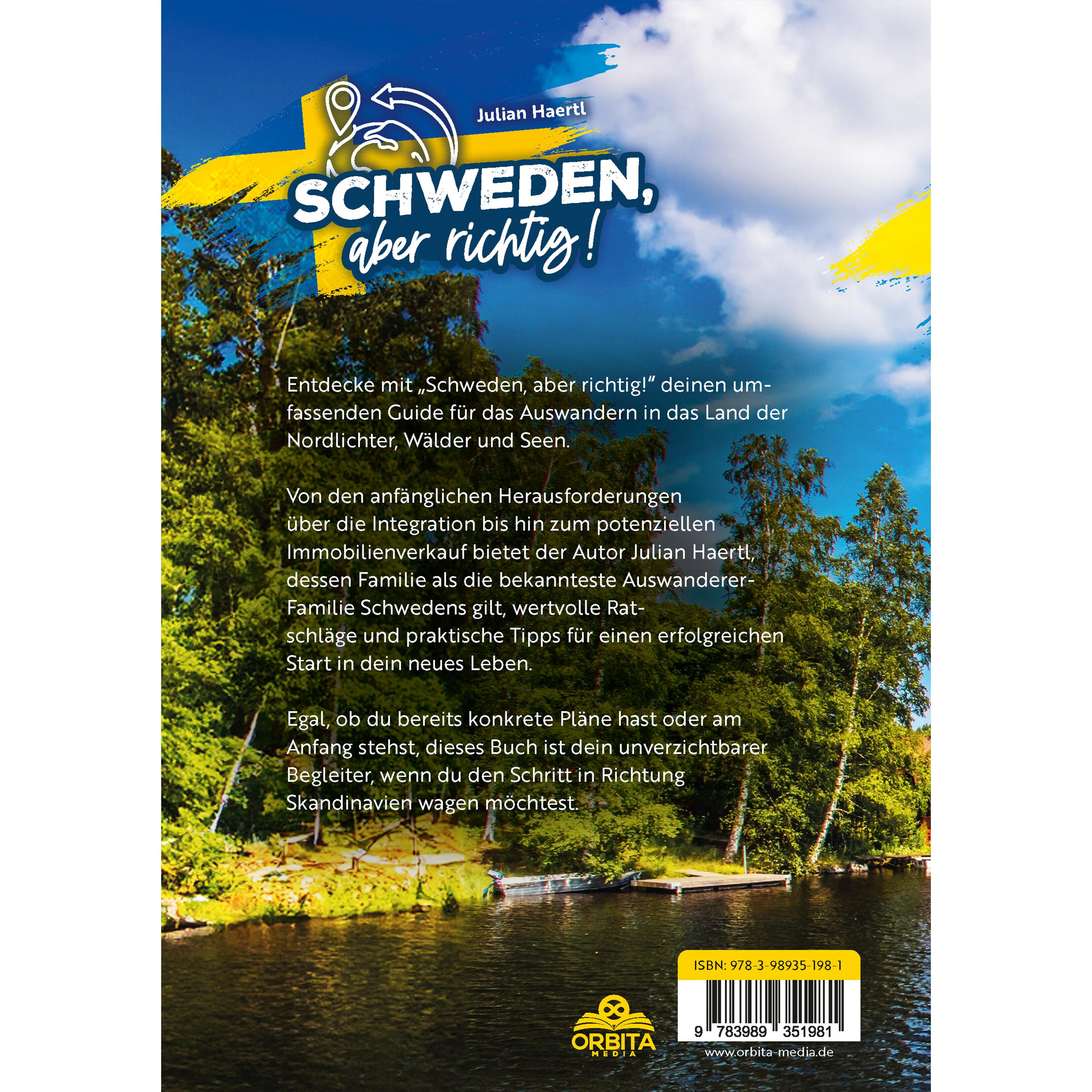 Thumbnail - Schweden, aber richtig!, Ratgeber von Julian Haertl