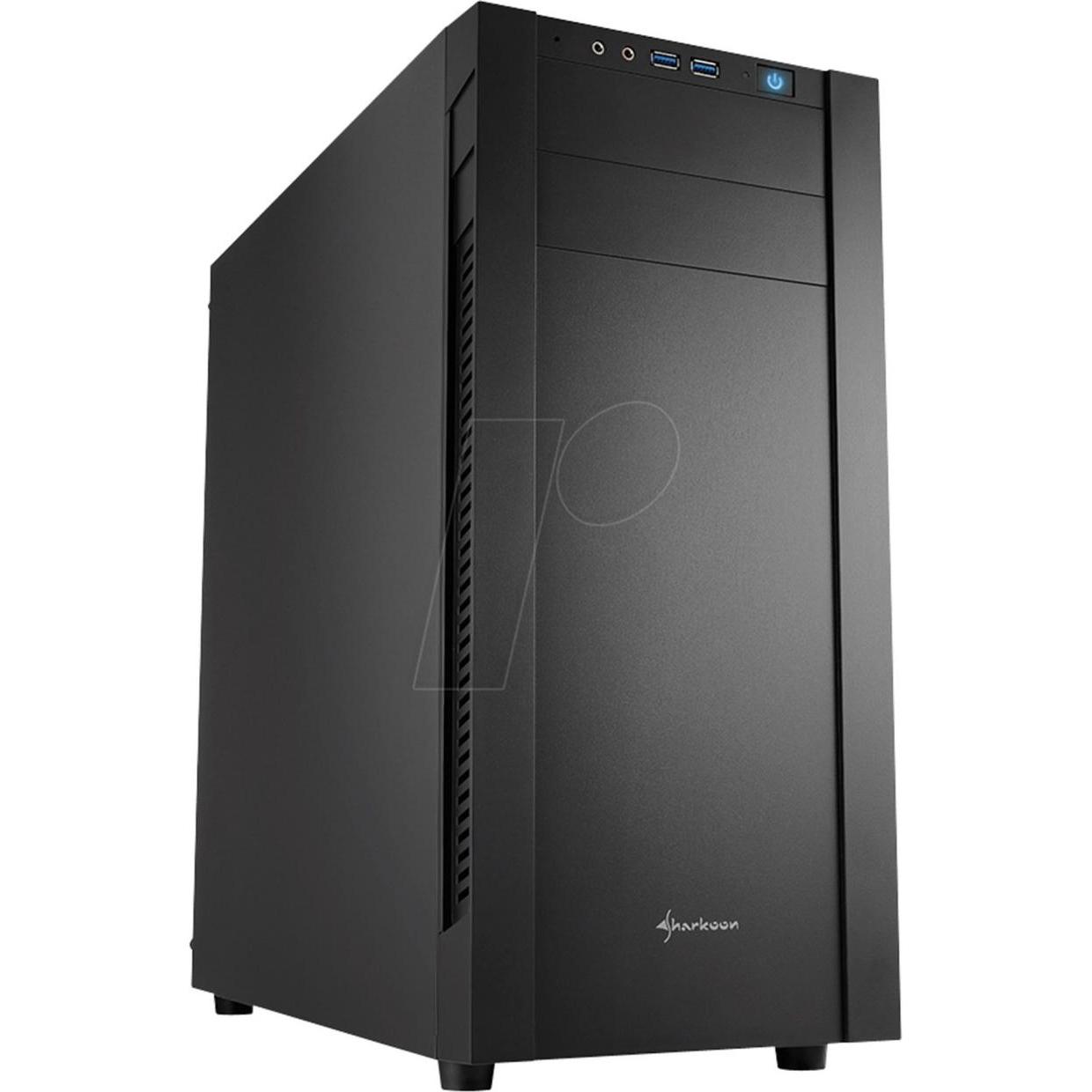 Sharkoon S25-V (ATX), PC Gehäuse, Schwarz
