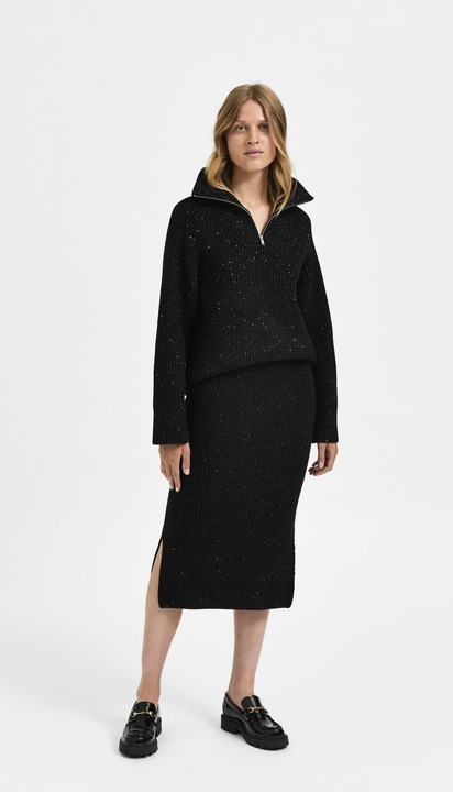 Actual product image Selected Femme Wool Midi Skirt (S)