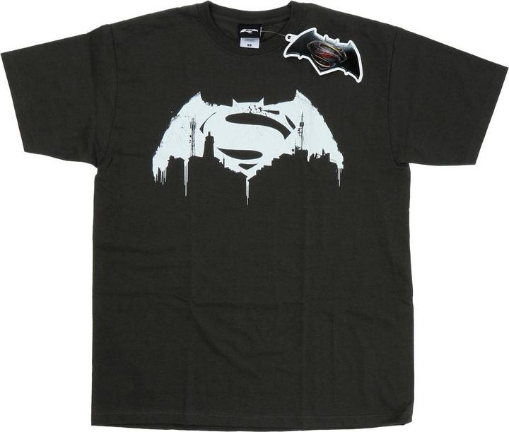 Produktbild Batman v Superman Beaten Logo TShirt (S)