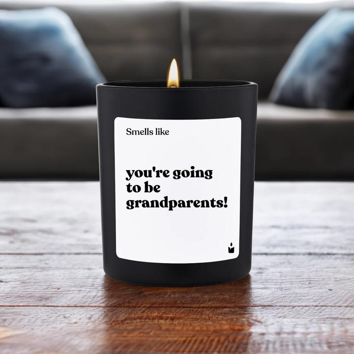 Image du produit Chatty Candles Bougie parfumée Flowery Smells like you're going to be grandparents!