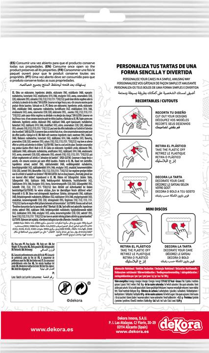 Actual product image Dekora Peppa Pig (6x)