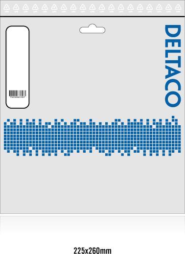 Produktbild Deltaco Optical cable LC - LC, 50/125, OM3, duplex, multimode, 20m (20 m)