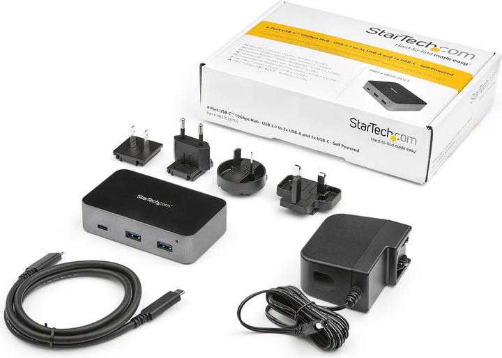 Actual product image StarTech HB31C3A1CS (USB-C, 4 Ports)